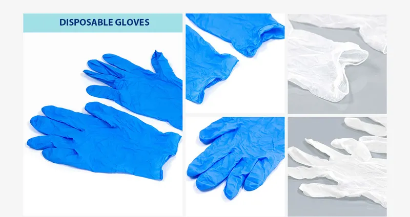 Disposable Soft Free Sample Nitrile Gloves Consumables Nitrile Gloves Nitrile Gloves 100PCS