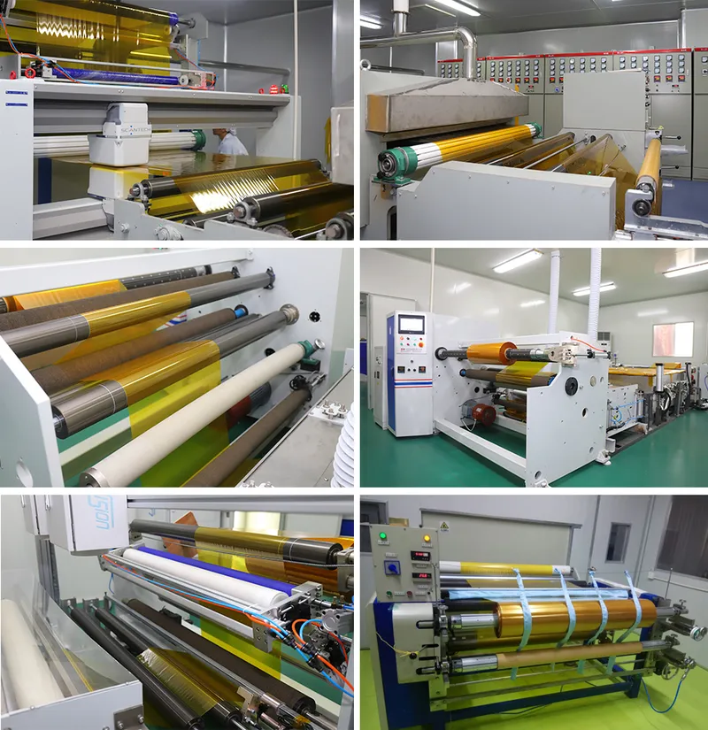 1mil-2mil Electrical Insulation Material Red Polyimide Film