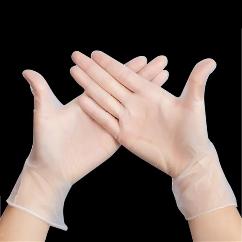 Disposable Household Transparent PVC Vinyl Gloves