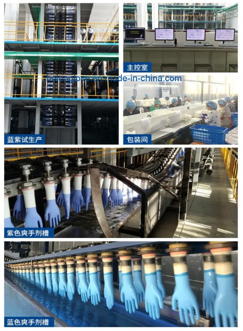 Synthetic Clear Powdered Powder Free Disposable Vinyl Exam Gloves High Quality Vinyl Gloves Disposable Powder Free