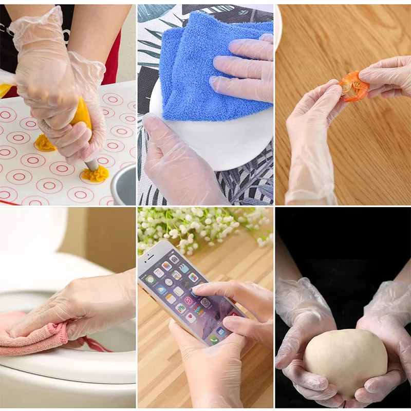 Gloves Vinyl PVC Examination Gloves Powder Free Lab Gloves