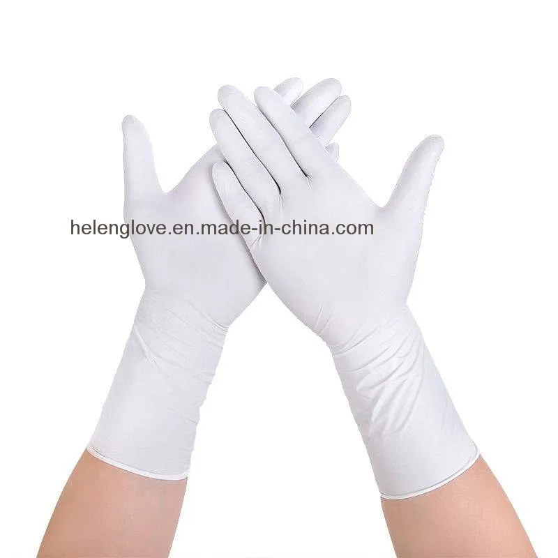 Premium Disposable Blue Box of 100 Nitrile Powder Free Gloves