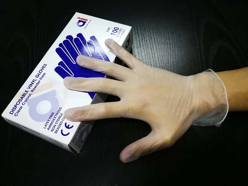 Stretch Vinyl Gloves Manufacturer Powder Free Vinyl Gloves