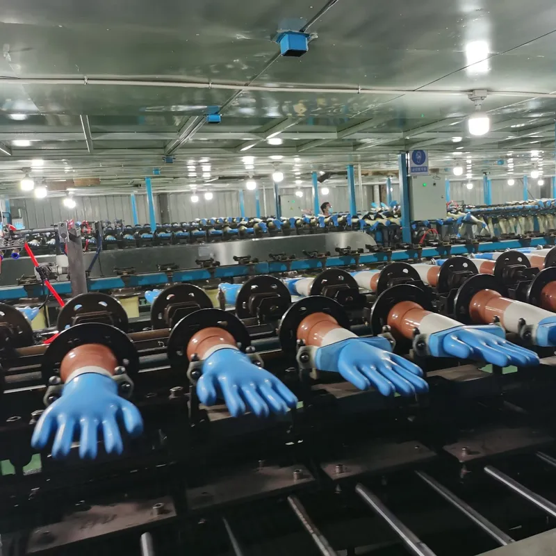 Disposable Synthetic Nitrile Gloves, Blend Gloves with Powder Free