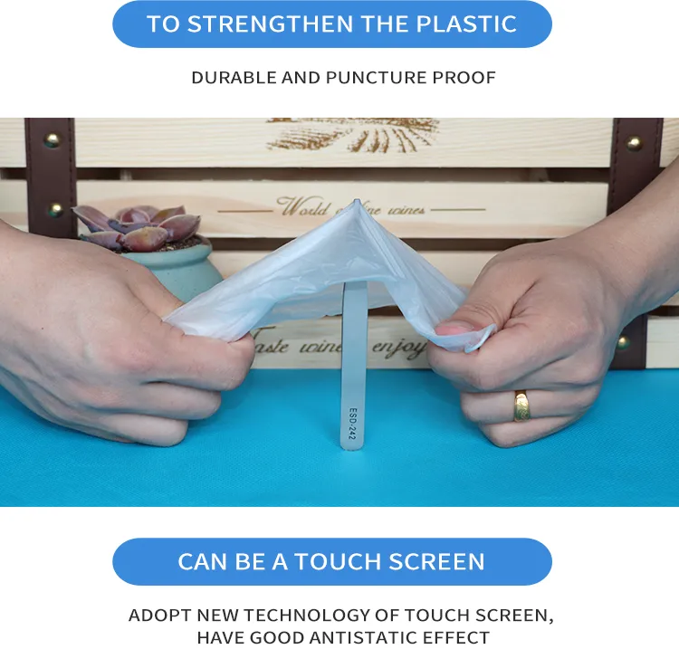 Gloves 100 PCS/Box Disposable Glove Examination Vinyl Powder Free Transparent PVC Gloves