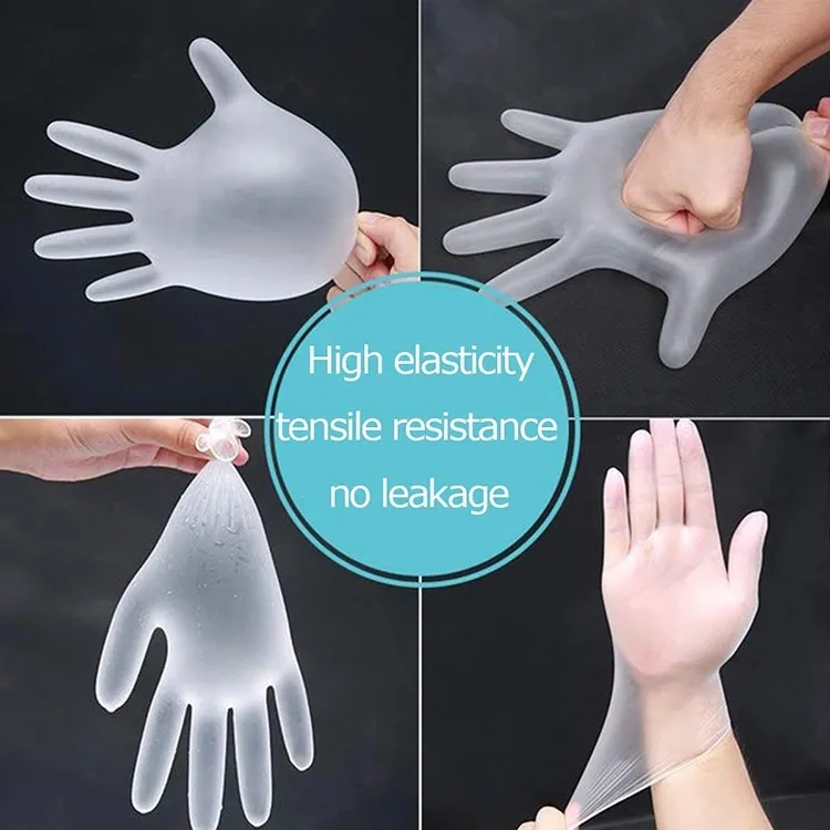 Blue Nitrile Gloves Rifny Disposable Nitrile Gloves 100 PCS