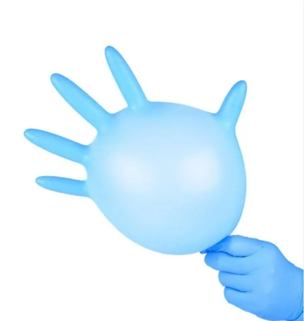 Disposable Synthetic Nitrile Gloves, Blend Gloves with Powder Free