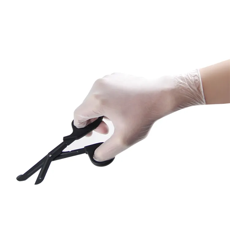 Instocked Cheap Disposable Safety Examination Gloves PVC Vinyl Gloves