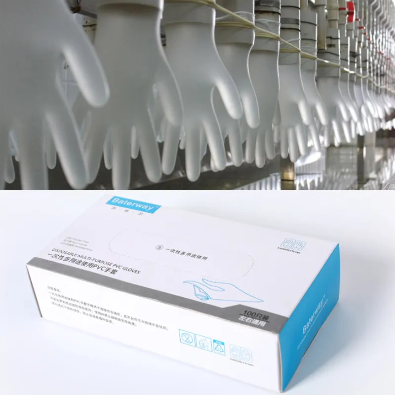 Vinyl Gloves Stock Work Gloves Small Long Disposible Gloves