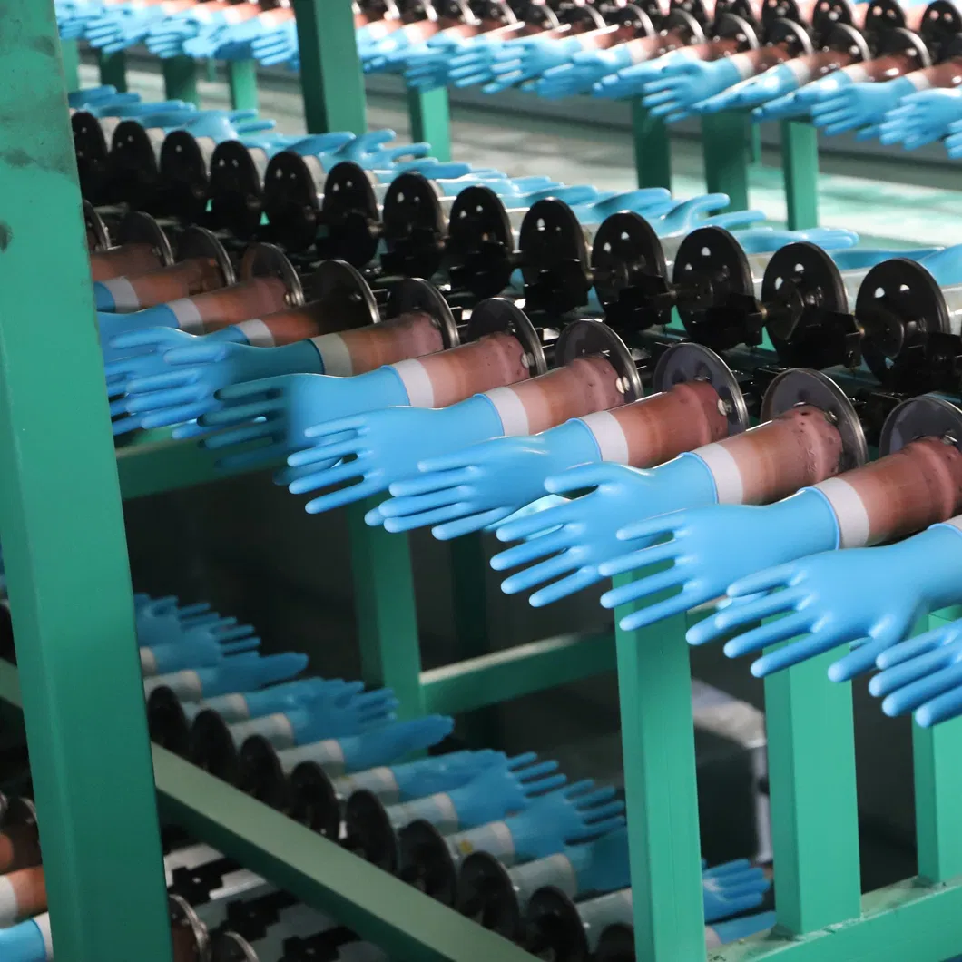 Manufacturer Nitrile Disposable Gloves Powder-Free Nitrile Inspection Gloves Disposable Gloves
