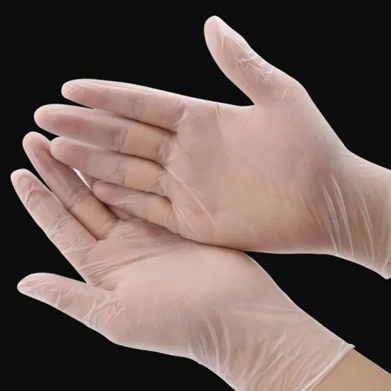 Disposable Household Transparent PVC Vinyl Gloves