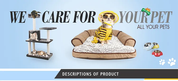Comfortable Plush Plaids Pattern Printing Soft Mat Pet Beds (YF95239)