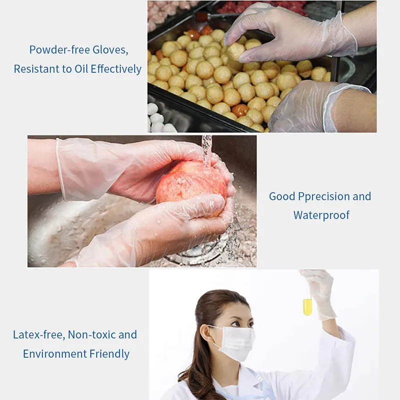 Vinyl Gloves Powder Free Wholesale Gloves Disposable Vinyl Gloves