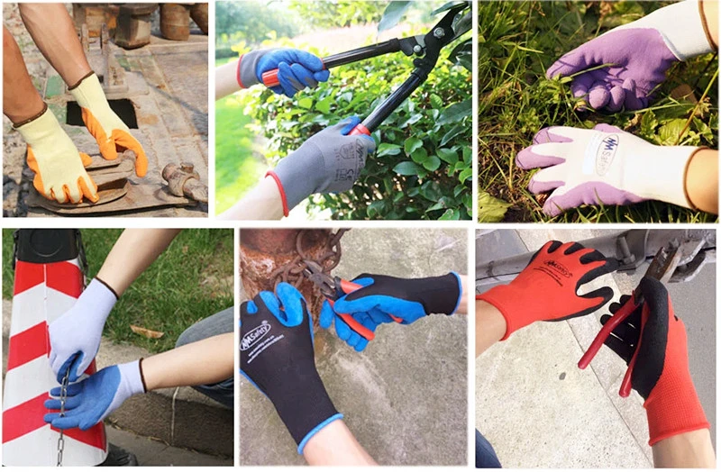 PVC Dotted Rubber Dotted Cotton Gloves/Work Gloves /Safety Gloves/Labor Gloves