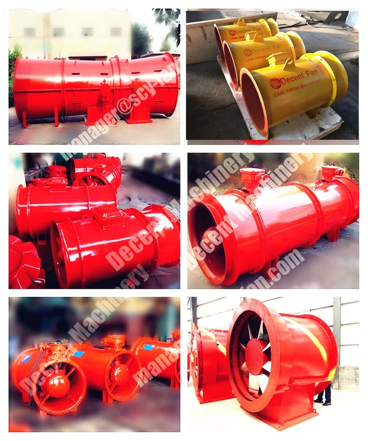 High Temperature Smoke Exhausting Flow Blowers Wind Tunnel Ventilation Duct Type Fan Price