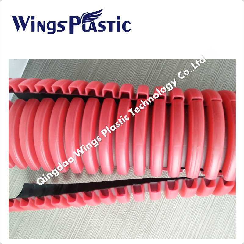 Electric Plastic Single/Double Wall Spiral Duct Corrugated Pipe Making Machine