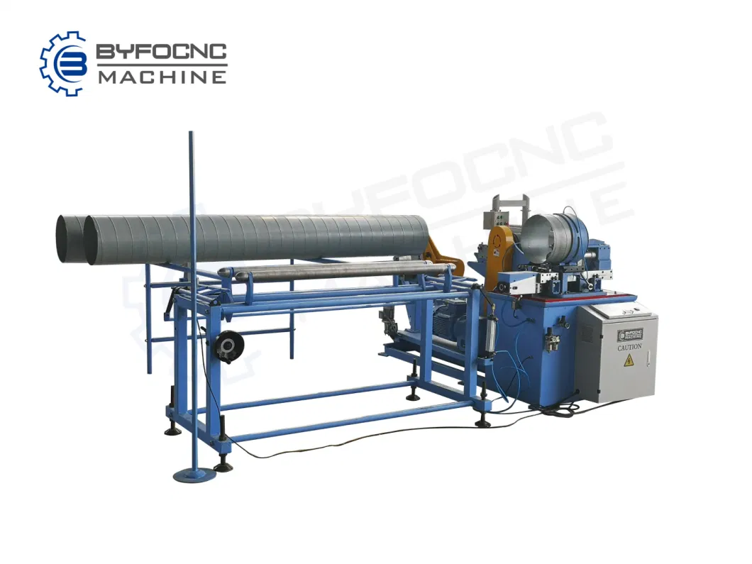 Round Pipe Spiral Duct Making Machine