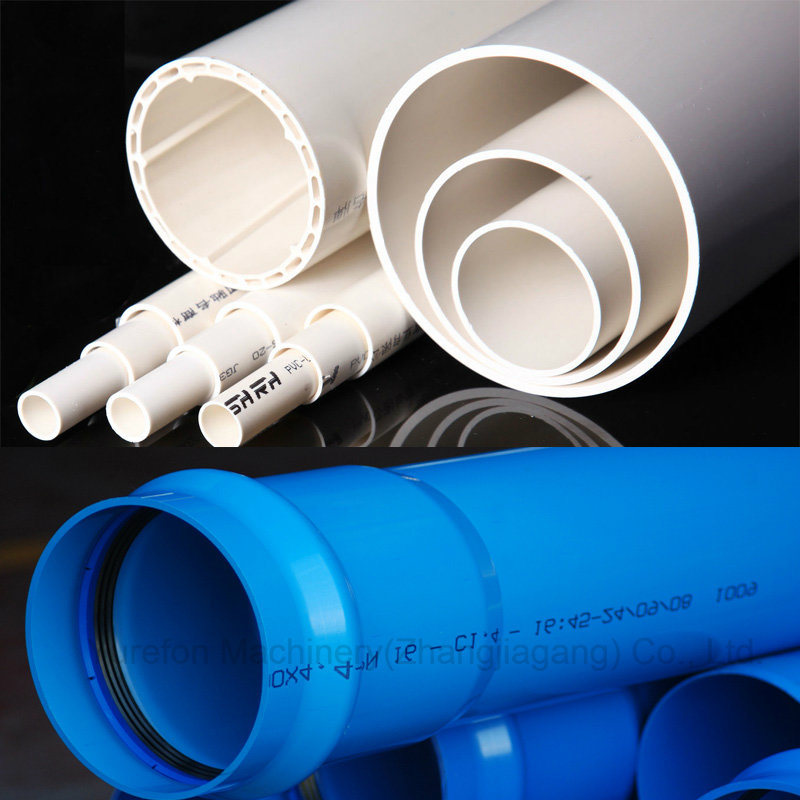 Plastic Electrical Conduit Water PVC Dual Pipe out Extruder