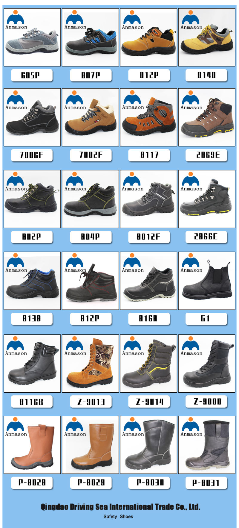 Good Price Mens Anti-Static Anti-Slip Work Safety Shoes