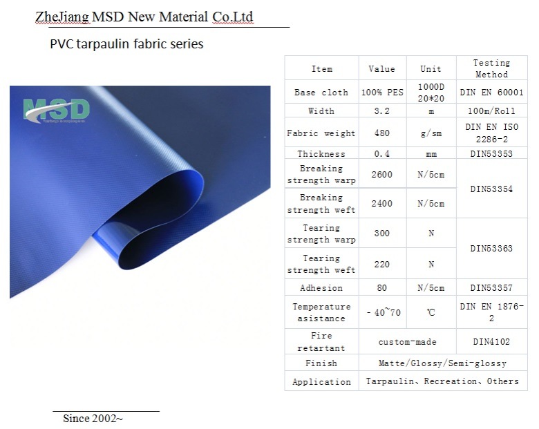PVC Fabric for Air Duct Hose