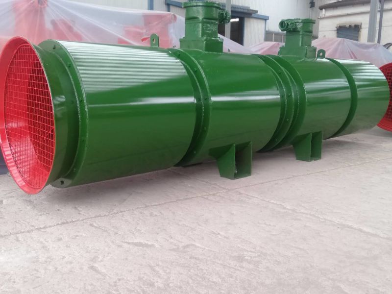 Undergroud Mining Tunnel Forced Ventilation Fan with Explosion Proof Motor