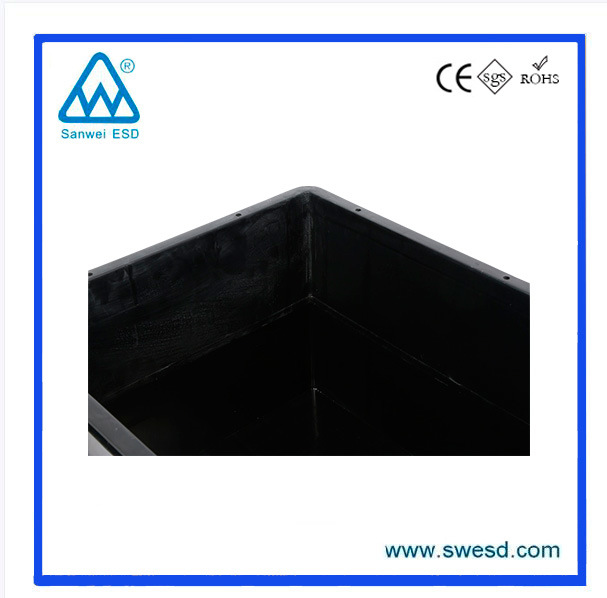 Anti-Static High-Quality Manufacturer ESD Circulating Box Conductive Plastic Antistatic ESD Box