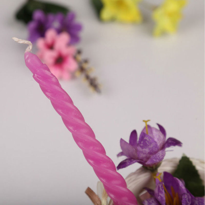 China Colorful Candle Wax Spiral Candle Suppliers