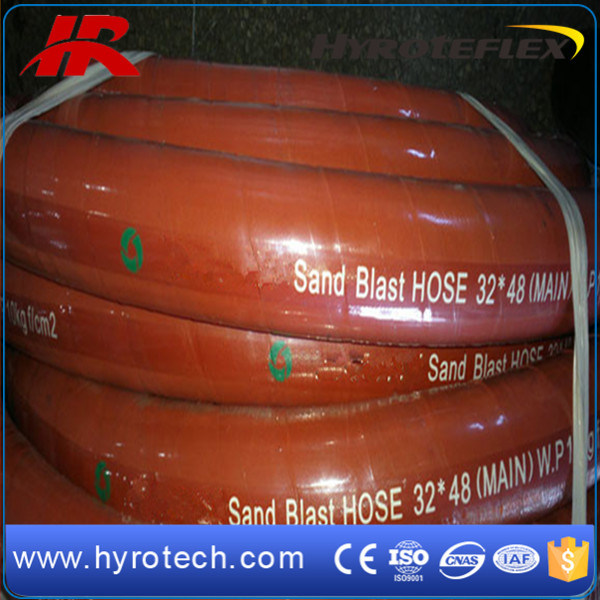 Abrasion Resistant Flexible Sandblast Rubber Suction and Discharge Hose