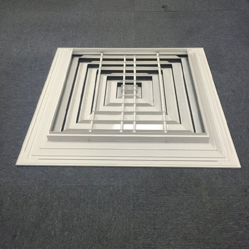 Air Ventilation Grilles Air Duct Ceiling Covers Square Air Diffuser