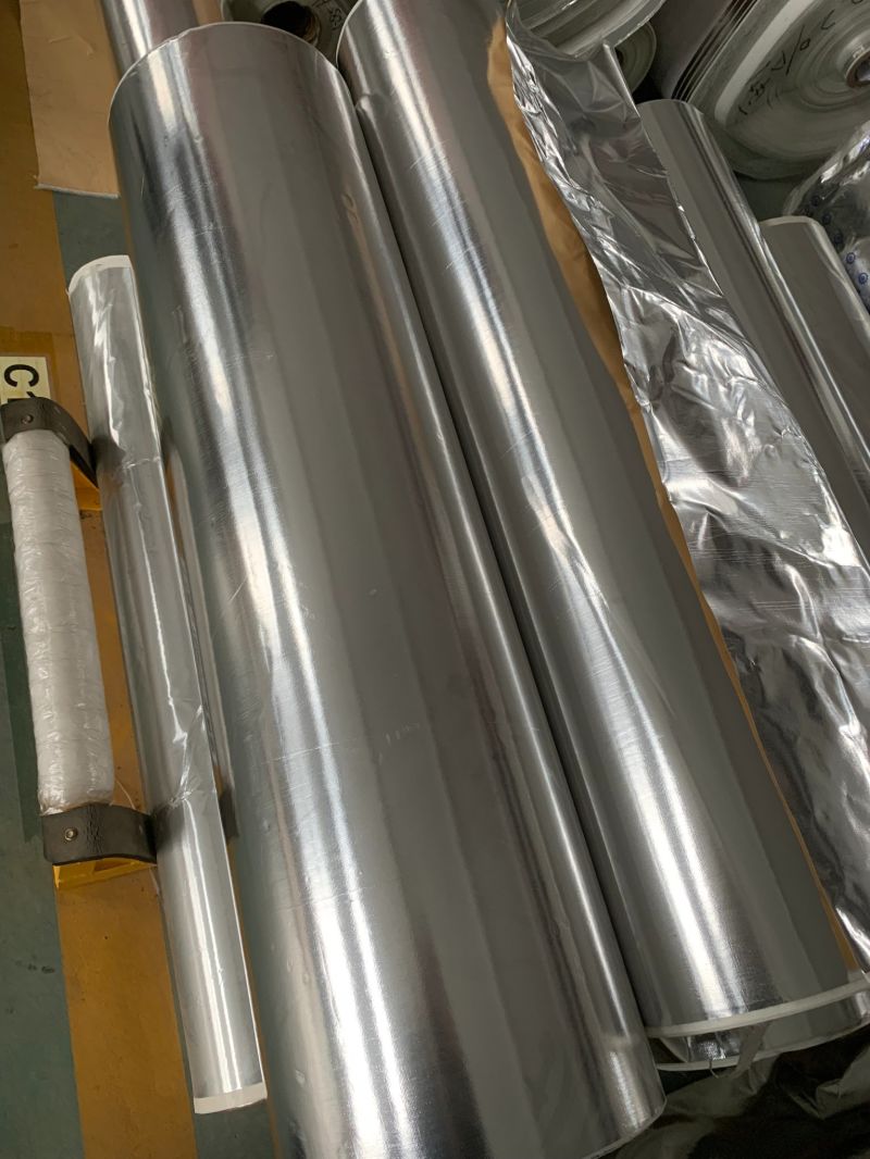 Metallic Duct Polished Aluminum Foil Duct Tape HVAC