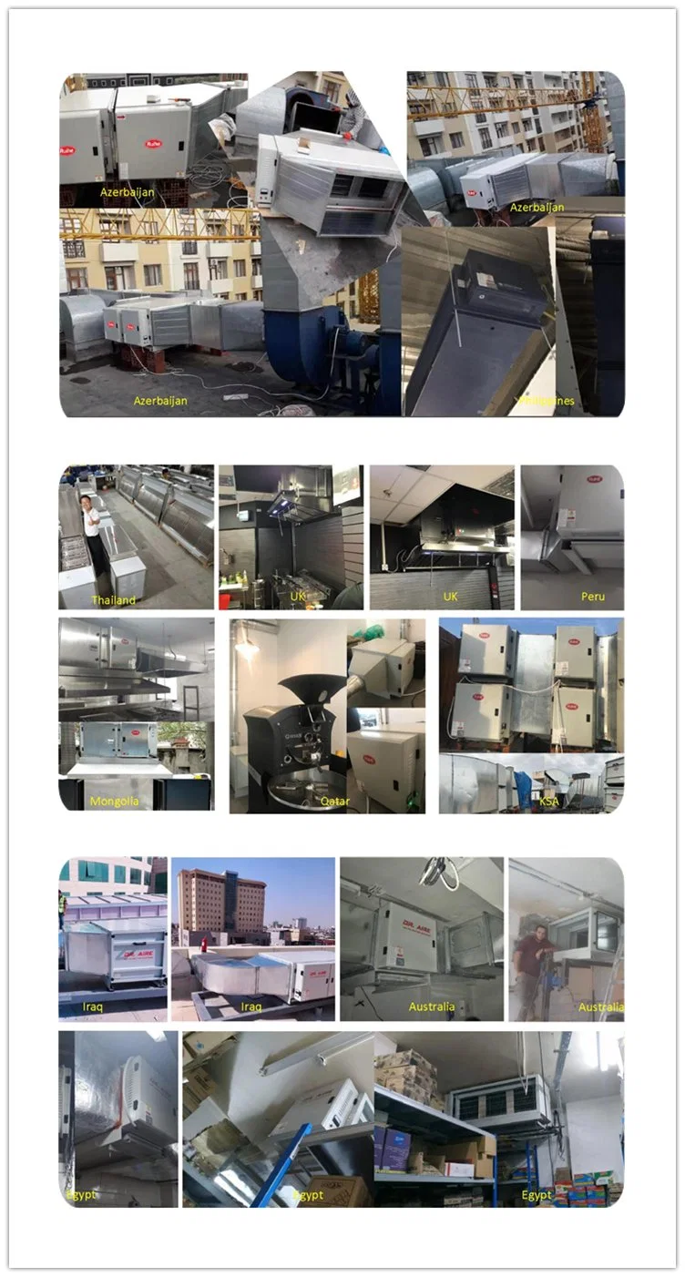 Commercial Kitchen Electrostatic Filter Air Cleaning Machine for Ventilation Ducts
