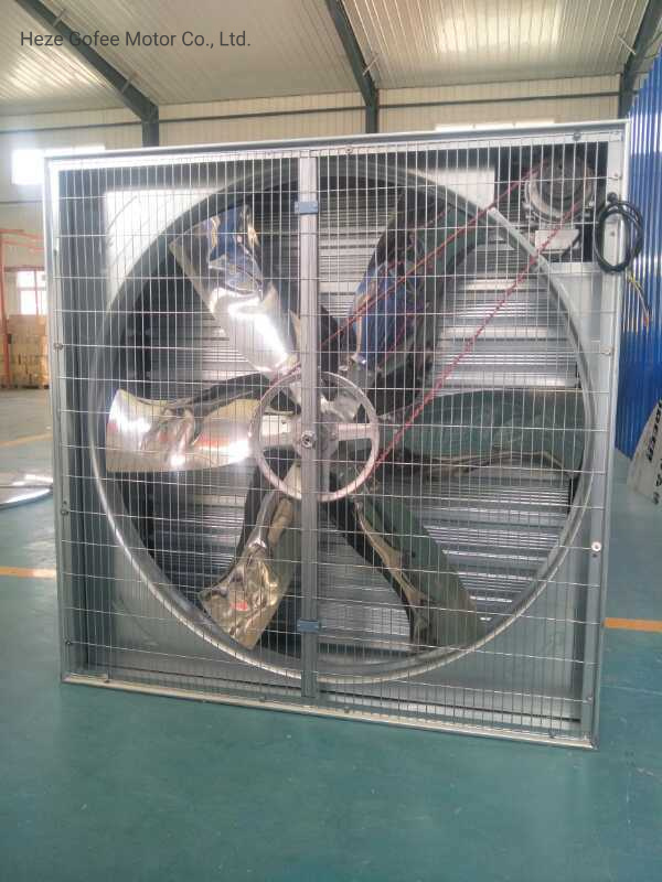Poultry Farm Galvanized Exhaust Fan Ventilation Equipment Manufacturer