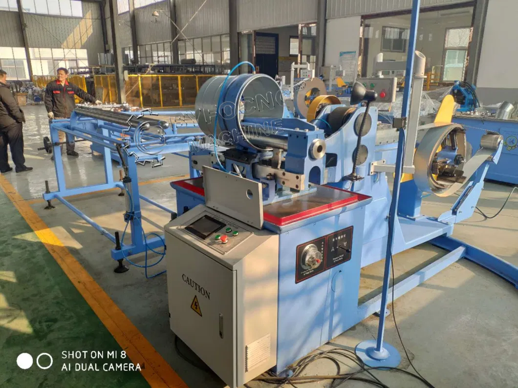 Round Pipe Spiral Duct Making Machine