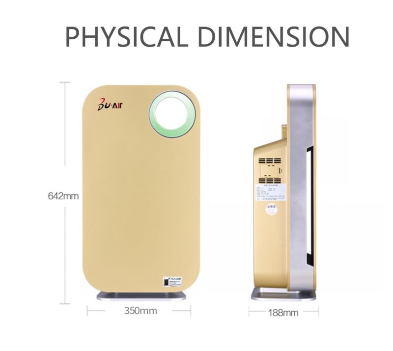Phi Same Style High Efficient HVAC in Duct Air Purifier