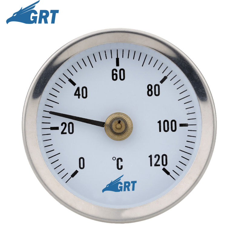 2" 50mm Dial Ductwork or Motor Housings Surface Magnet Thermometer