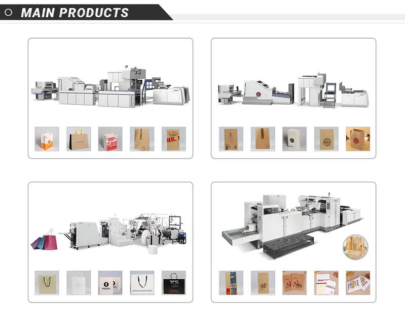 Multi-Function Automatic Equipment Grease-Proof Paper Bag Making Machine