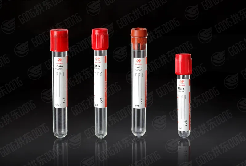 Disposable Vacuum Blood Collection Tubes (clot activator tubes)