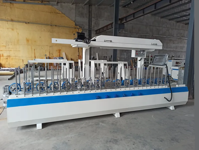 High Quality Cold Glue Profile Wrapping Machine