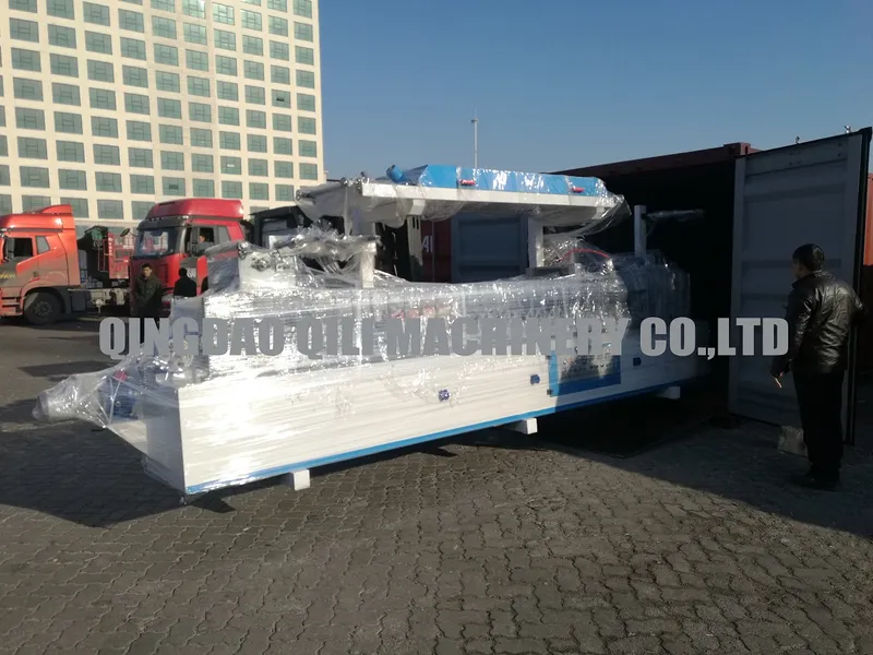 High Quality Cold Glue Profile Wrapping Machine