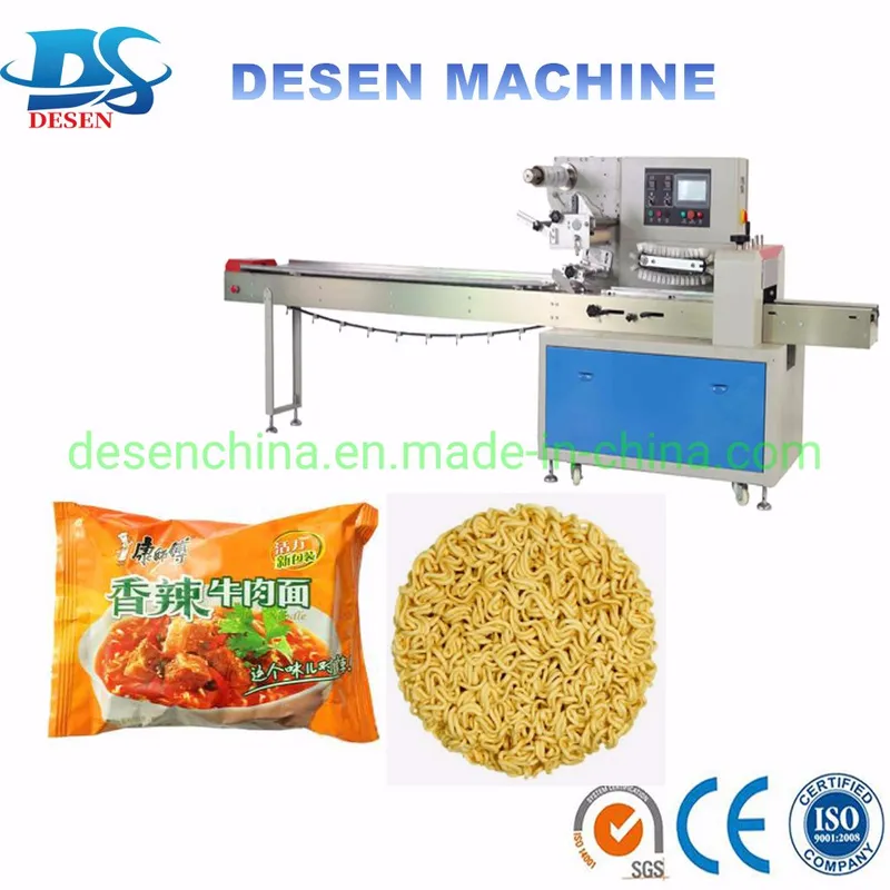 Pillow Package Pie Cracker Dough Pizza Wrapping Machine