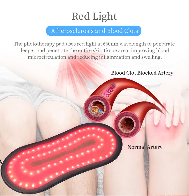 Pain Relief Infrared LED Red Light Therapy Neck Shoulder Wrap