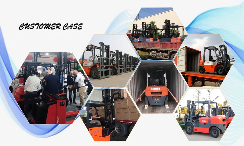 3.5ton Counterbalanced Cushion Tire Gasoline and LPG Dual Fuel Forklift Truck Tcm Technology with Ce ISO