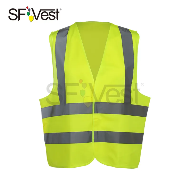 Breathable Lightweight Construction Waistcoat Roadway Waterproof Safety Vest