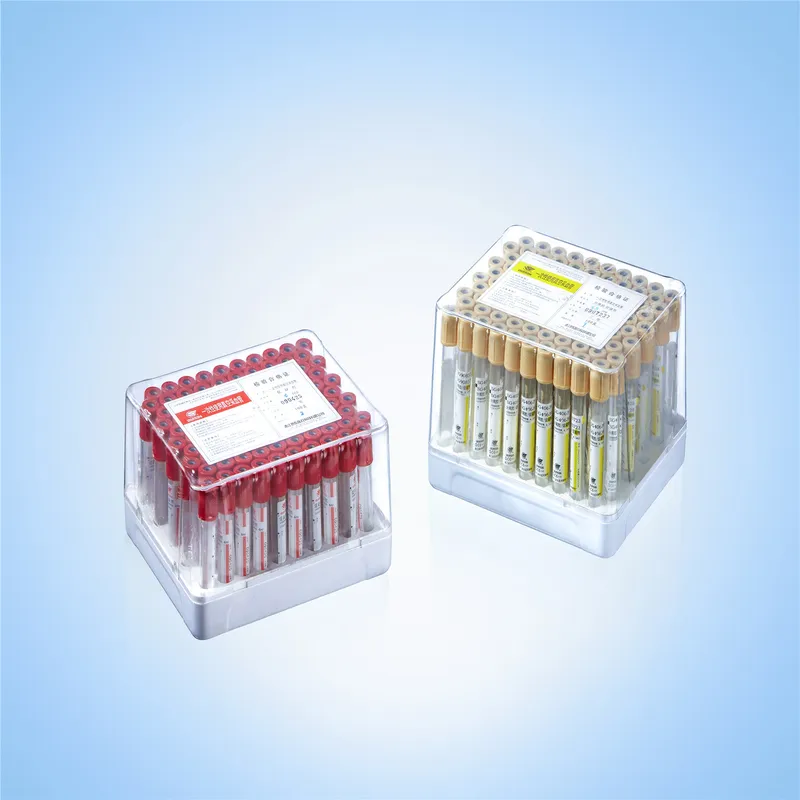 Disposable Vacuum Blood Collection Tubes (clot activator tubes)