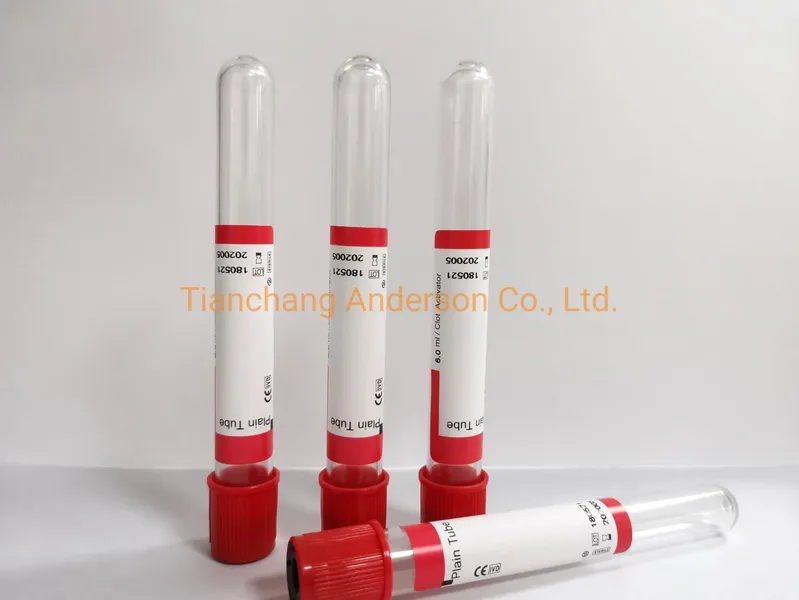 Best Selling Disposable Gel and Clot Activator Blood Test Tube