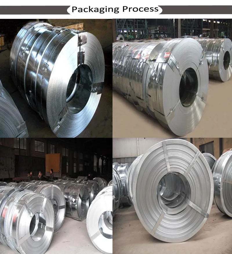 Cheap Price Z40 Spcd Hot Dipped Galvanized Steel Strip Package