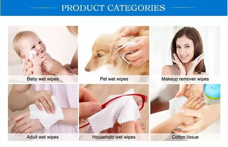 Premium High Quality Wet Tissue Paper Single Pack