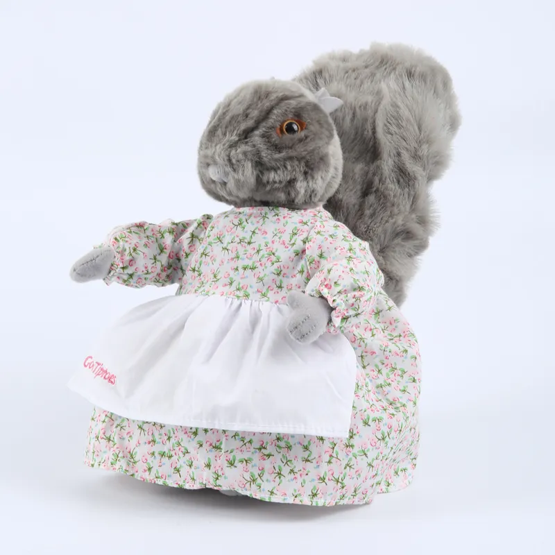 Soft Grey Stuffed Animal Bunny Plush Rabbit Toys