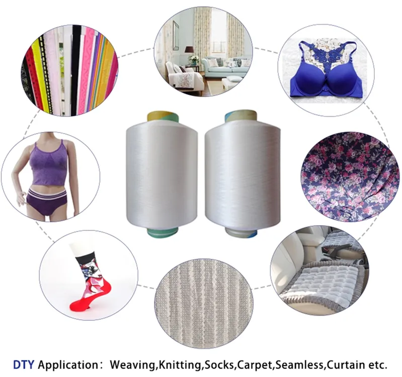 DTY 300d/576f Microfiber Filament Yarn, Mop Yarn