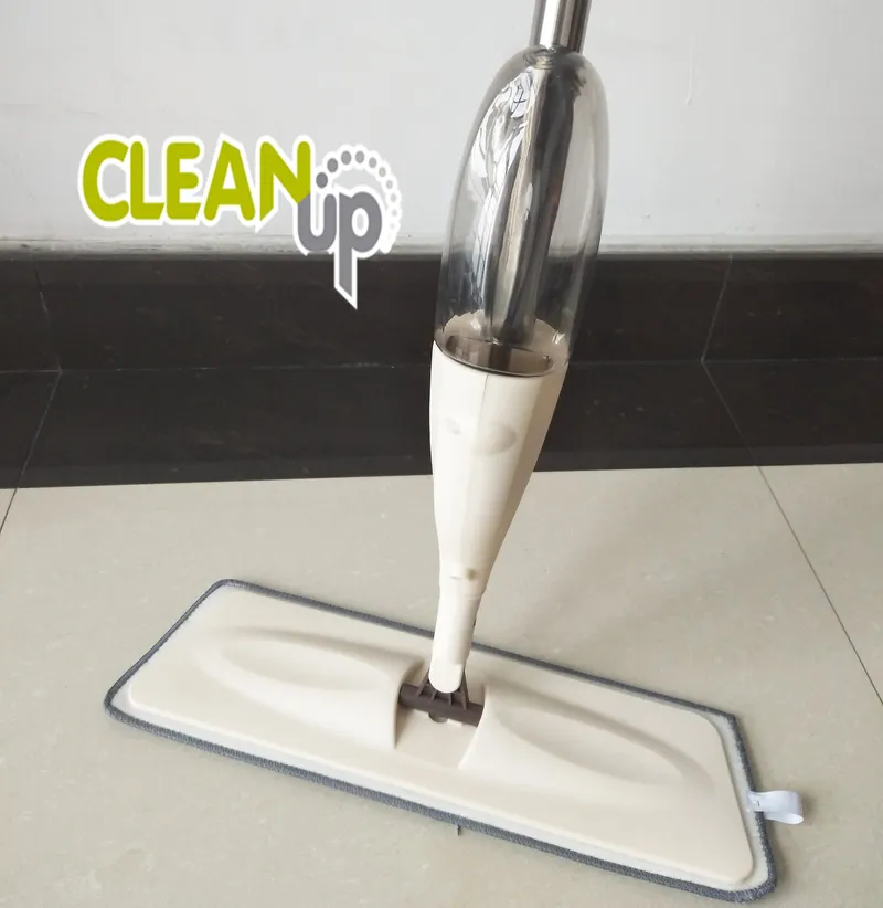 New Design Microfiber Cleaning Spray Mop Flat Mop Wet Dry Use